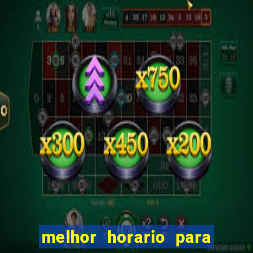 melhor horario para jogar fortune rabbit